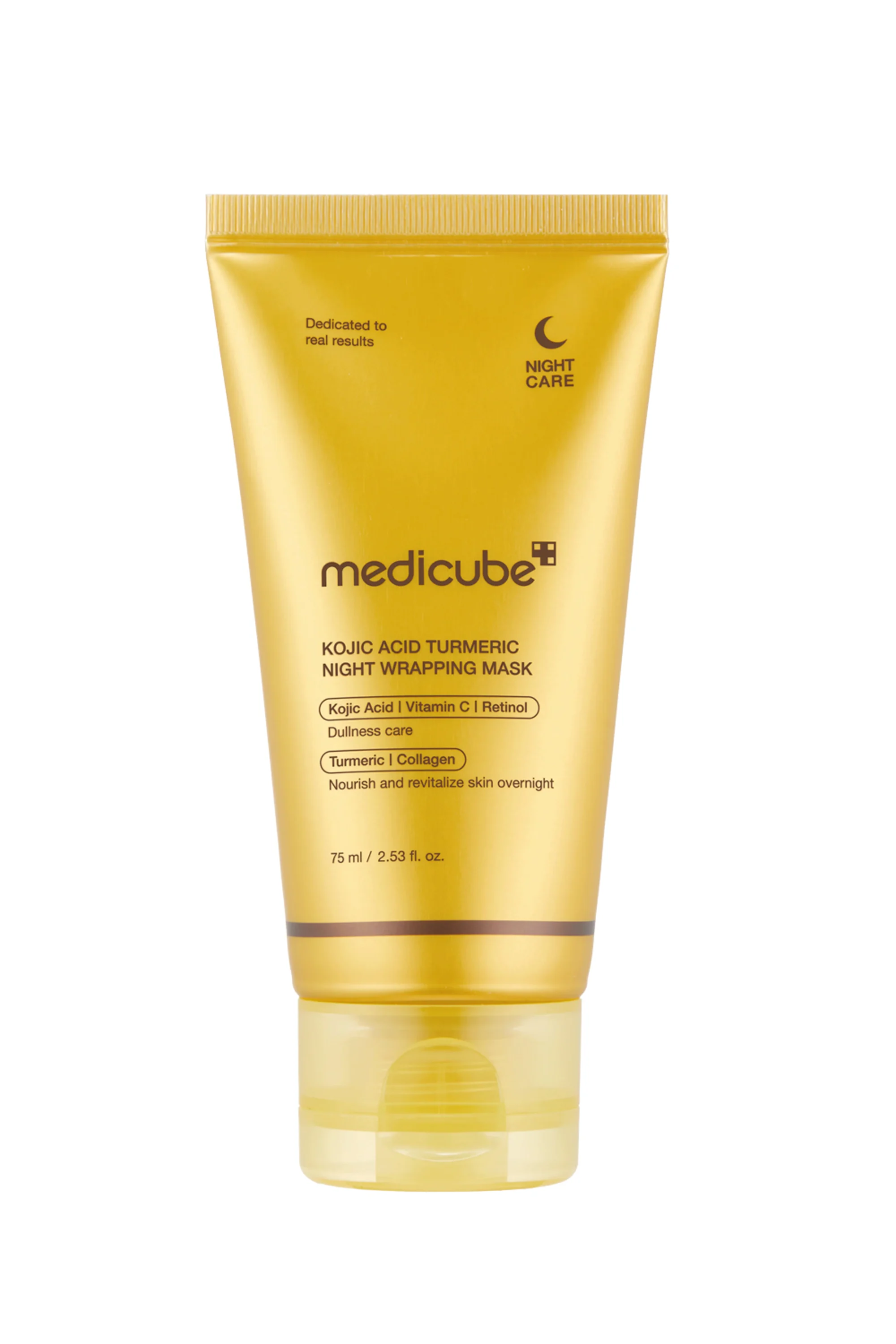 MÁSCARA FACIAL MEDICUBE KOJIC ACID TURMERIC 75ML