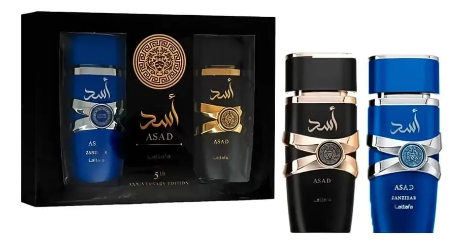 KIT PERFUMES LATTAFA MASCULINO