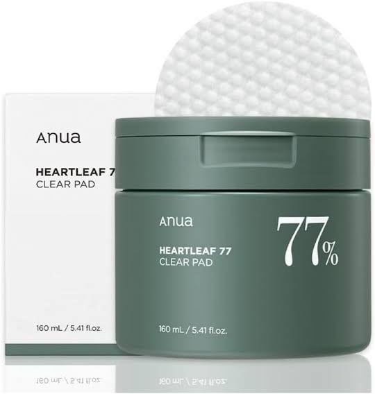 ANUA HEARTLEAF 77% CLEAR PAD