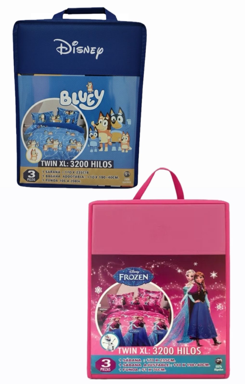 LENÇOL INFANTIL – 3200 FIOS (3 PEÇAS)