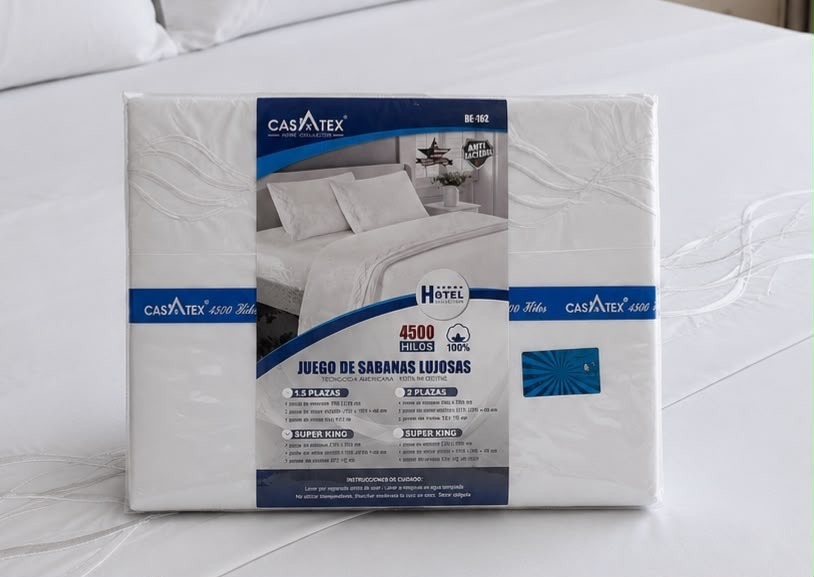 LENÇOL 4500 FIOS – LINHA HOTEL