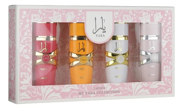 KIT PERFUMES LATTAFA MY YARA COLLETION EDP - FEMININO 4 PEÇAS