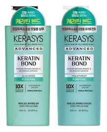 SHAMPOO OU CONDICIONADOR KERATIN BOND KERASYS 600ML