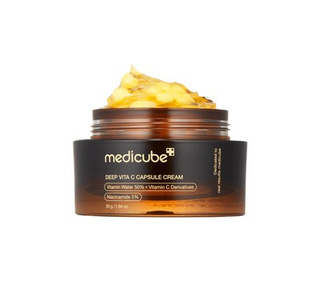 CREME HIDRATANTE FACIAL MEDICUBE DEEP VITA C CAPSULE CREAM 55G